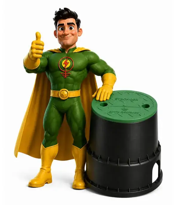 FRP Earthing Pit Cover (Round)