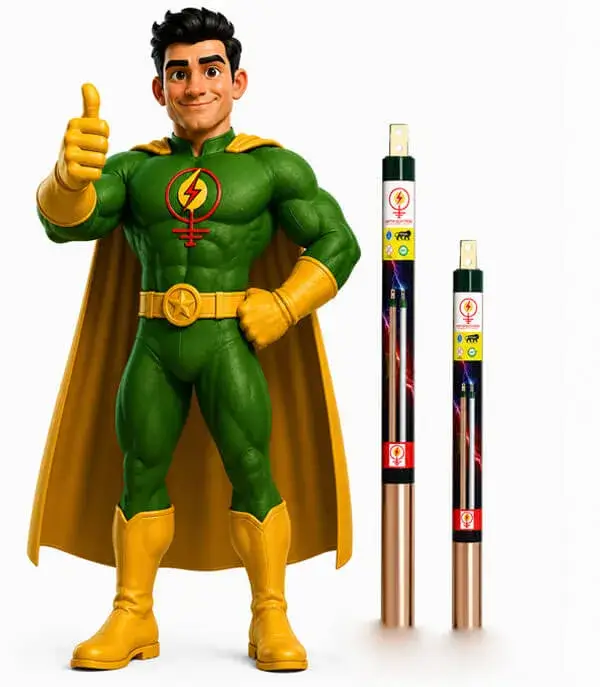 Pure Copper Earthing Electrode